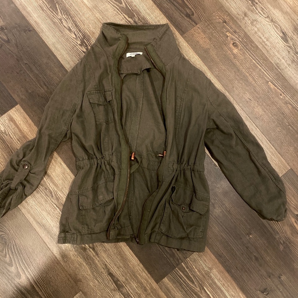 Army green jacket